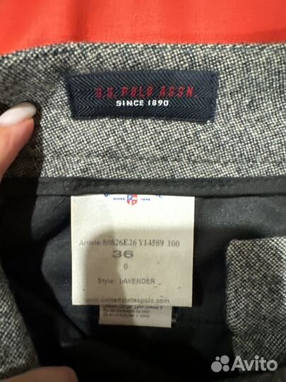 Брюки женские теплые 42 44 U.S.Polo assn