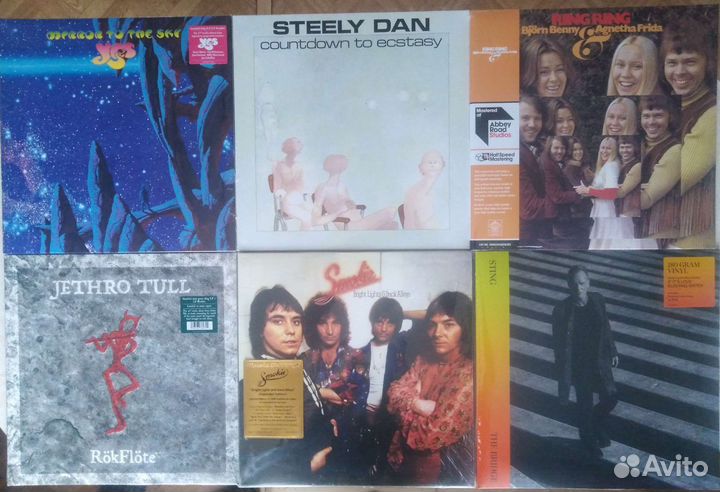 Импортные LP pop rock music