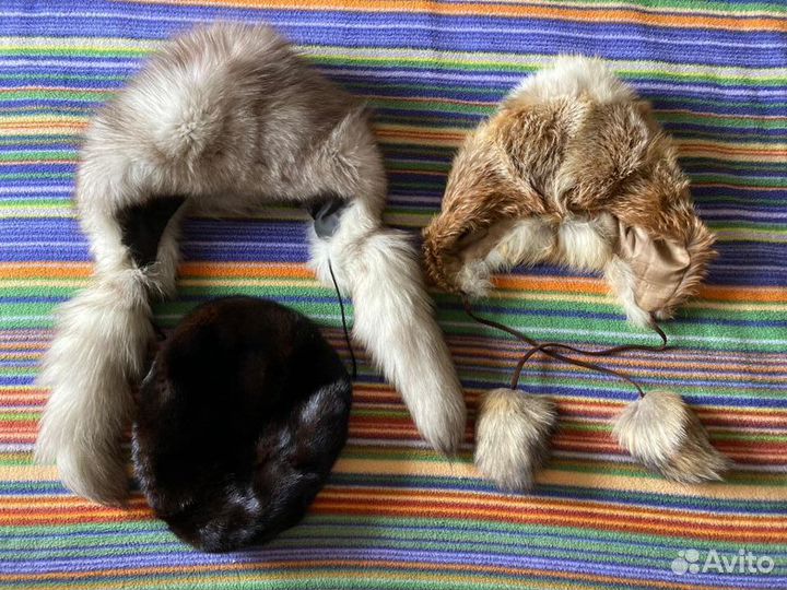 Шапка меховая (норковая, песец, лиса)