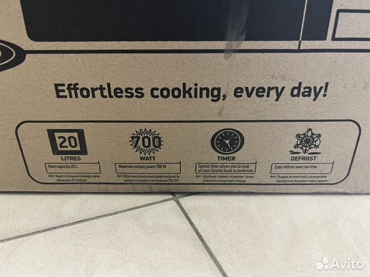 Микроволновая печь BBK 20MWS-708M Новая