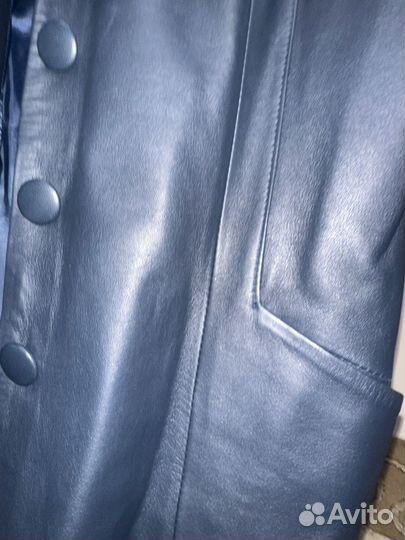 Кожаная куртка натуральная кожа 48