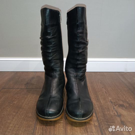 Сапоги женские натуральная кожа 37