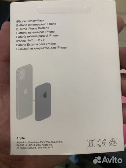 Внешний аккумулятор apple
