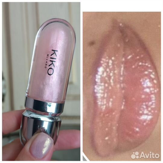 Kiko milano блеск kk 41 перламутр тестер