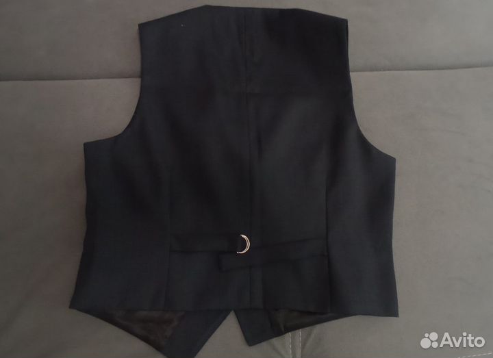 Двойка брюки и жилет костюм школьный для мальчика