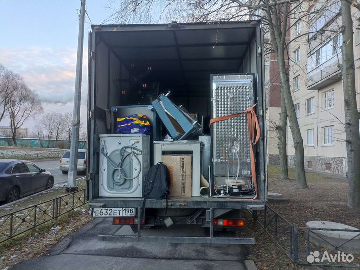 Переезды грузчики, Грузоперевозки Газель