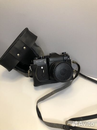 Плёночный фотоаппарат зенит ет 44-2