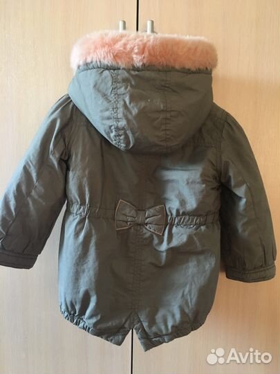 Парка для девочки зима matalan 2,3 года