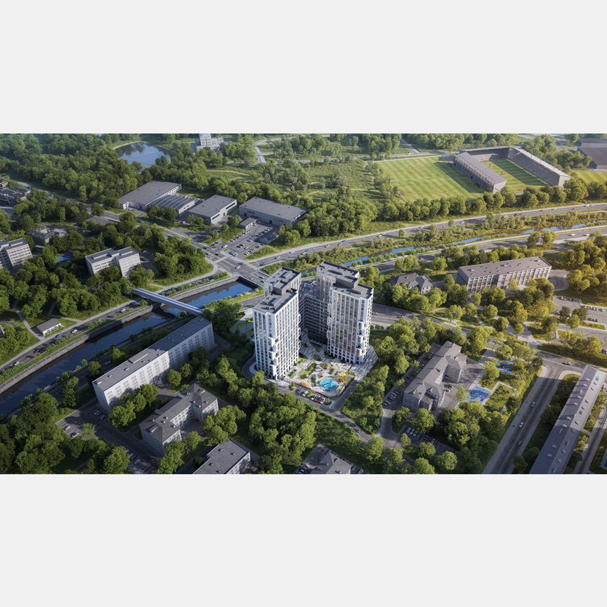 2-к. апартаменты, 45,9 м², 10/20 эт.