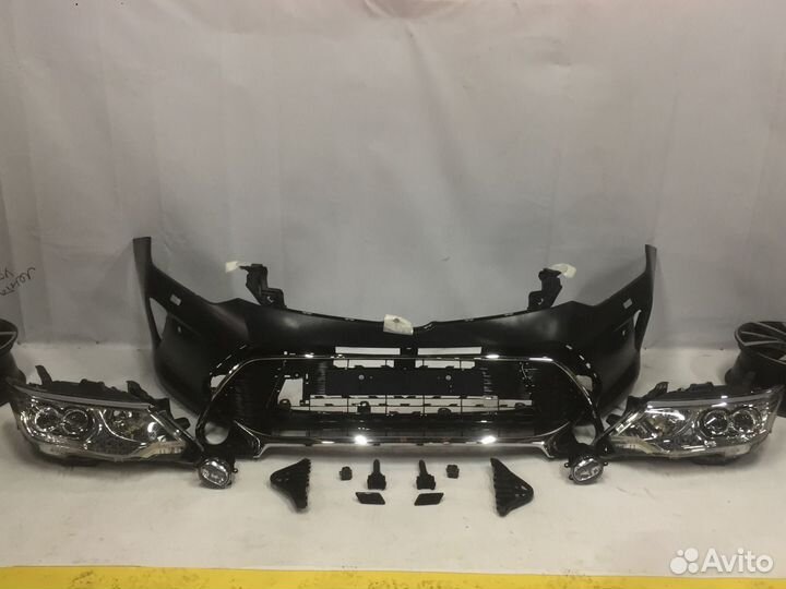 Toyota Camry v55 Бампер Фары Решетка Рестайлинг 2