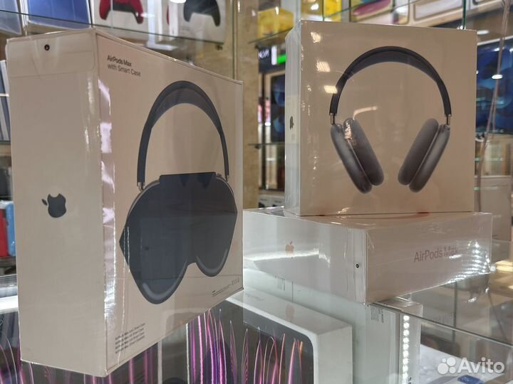 Airpods Max blue новые