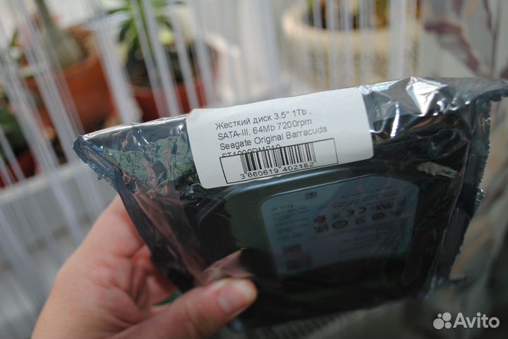 Внутренний жесткий диск Seagate BarraCuda 1 Тб