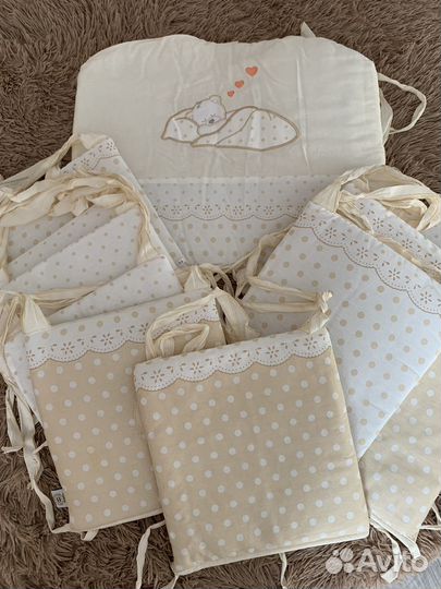 Бортики в кроватку