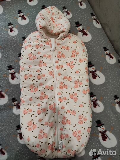 Кокон для новорожденных демисезонный