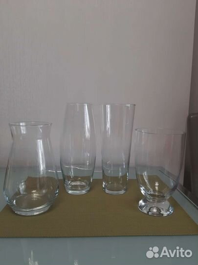 Ваза для цветов стекло