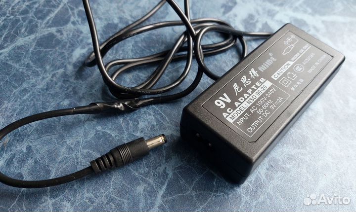 Блоки питания 19В, 12В, 9В, 6В