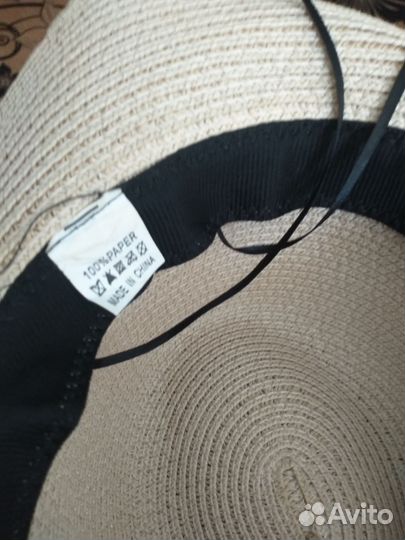 Шляпа женская летняя с большими полями