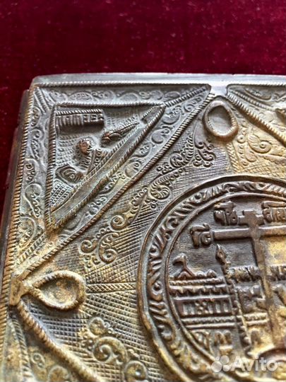 Складень старинный Двунадесятые праздники