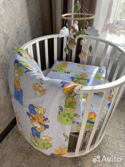 Детское постельное белье 120 60