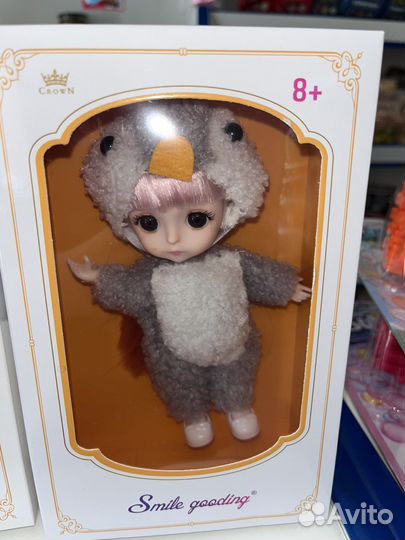 Куколки маленькие (шарнирные)