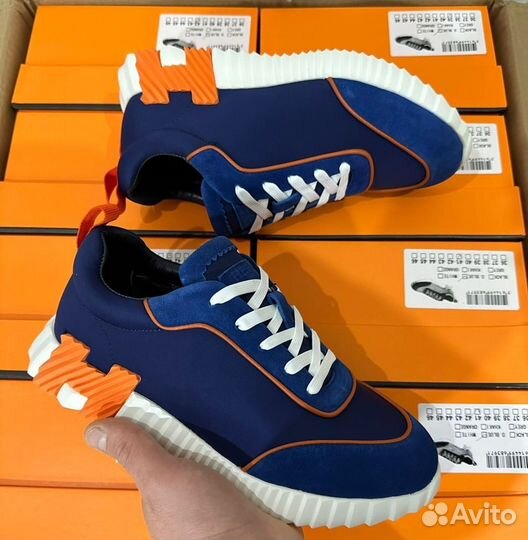 Кроссовки мужские hermes