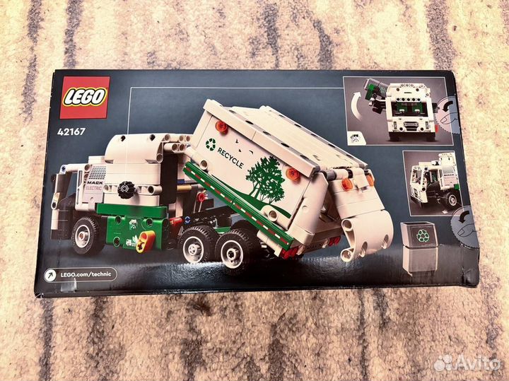 Lego technic Mack LR Electric Garbage Truck 42167