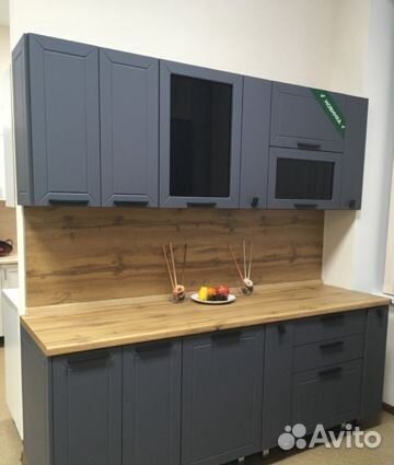 Кухня глетчер белоснежный 3м