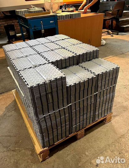 Модульные полы для гаража