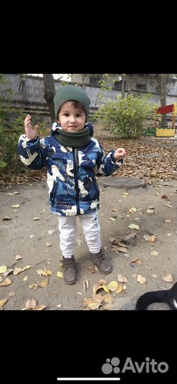 Комплект шапка и снуд