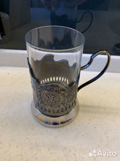 Подстаканник ржд со стаканом