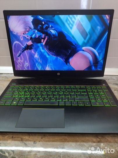 Игровой HP core i5-8300H-8 ядер/Nvidia1050/8/SSD