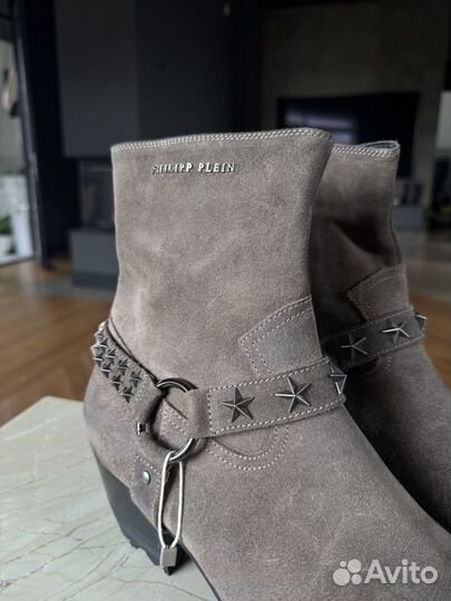 Philipp plein казаки ботинки 45 новые