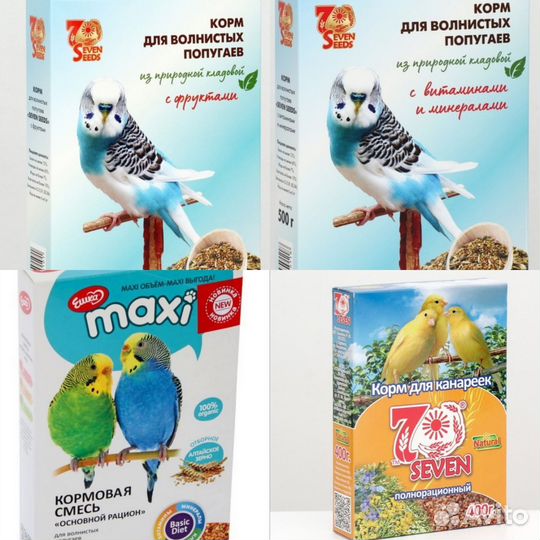 Корм для попугаев