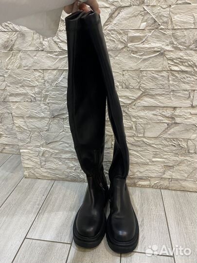 Сапоги ботфорты