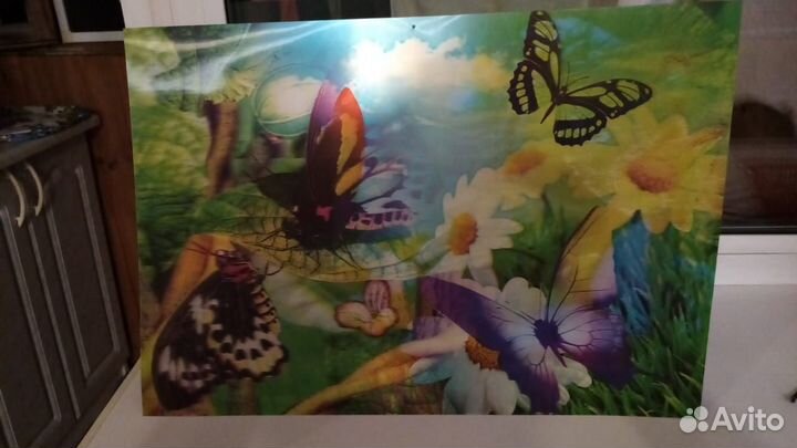 Картинка бабочки 3d