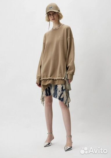 Худи платье diesel