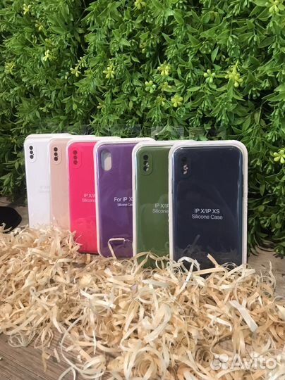 Чехол Silicone Case iPhone X/Xs
