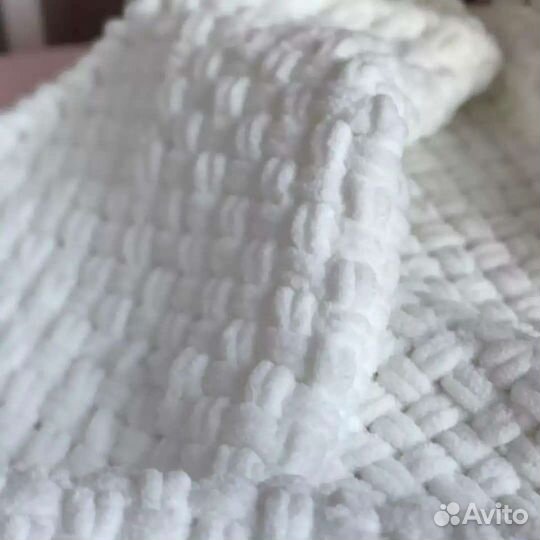 Пледы ручной вязки