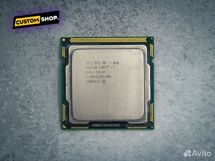 Процессор Intel Core i7-860 2.8GHz 4C/8T LGA 1156