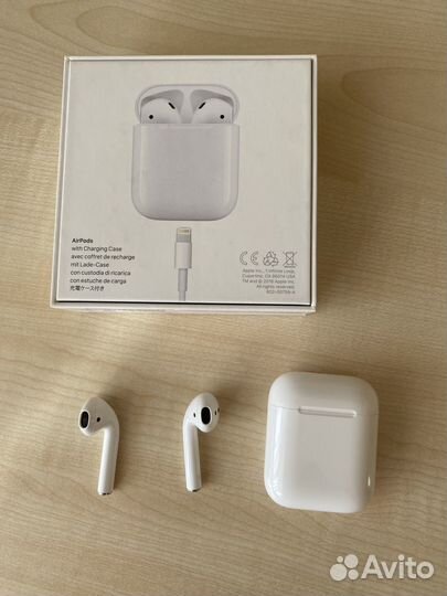 Airpods apple наушник правый оригинал с кейсом