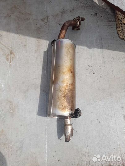 Выхлопная система geely mk cross