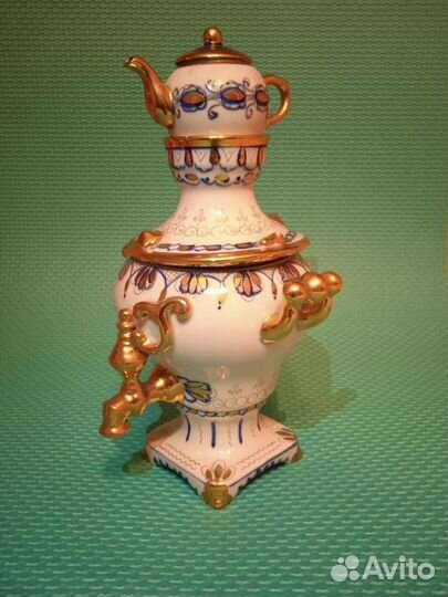 Фарфоровый самовар СССР