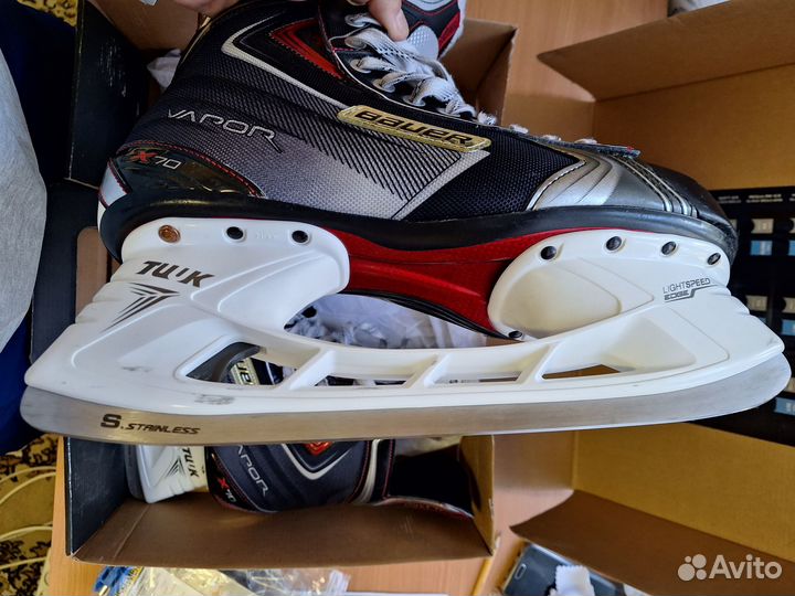 Хоккейные коньки Bauer vapor x70 sr 12