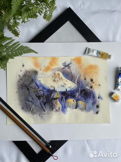 Картина на заказ акварелью