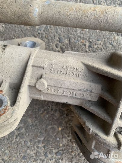 Рулевая рейка granta с эур