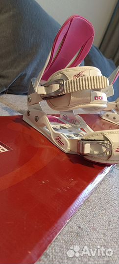 Сноуборд с креплениями 154