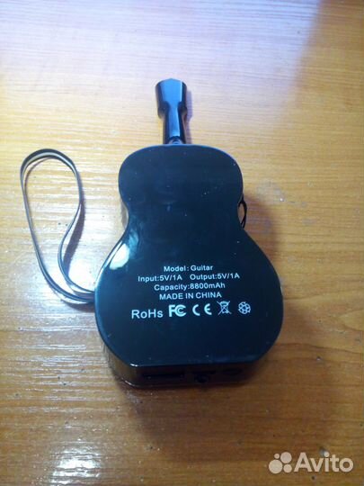Батарея powerbank гитара