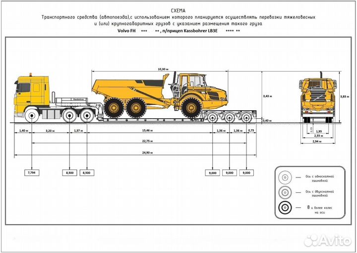 Трал/Низкопольный грузоперевозки по РФ Хабаровск