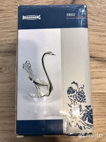 Ложки чайные посеребрённые