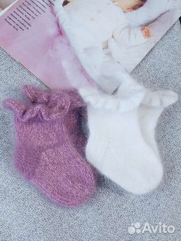 Носки детские, вязаные носки,носочки детские